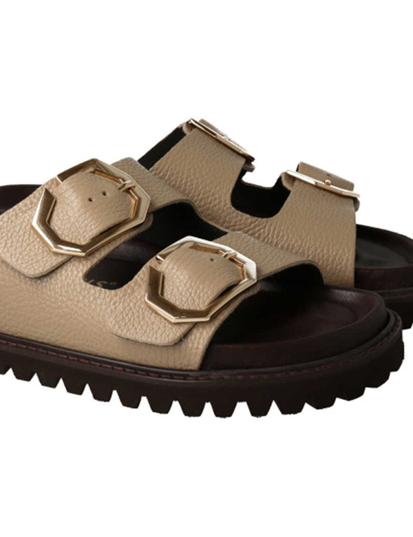 Taupe Genuins Galia Sandals
