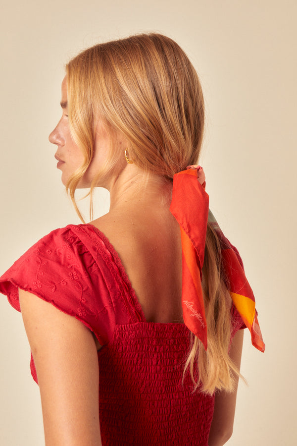 Orange Scarf
