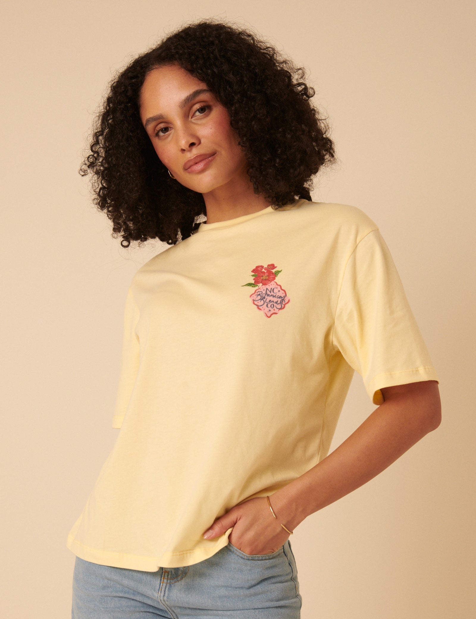 Yellow Graphic T-Shirt